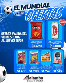 Catálogo Supermercados Malambo | Ofertas Supermercados Malambo | 2026-07-03T00:00:00.000Z - 2026-07-16T00:00:00.000Z