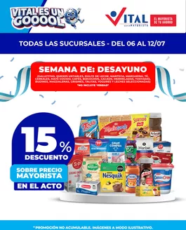 Catálogo Supermayorista Vital en San Francisco Solano | Descuentos y promociones | 2026-07-06T00:00:00.000Z - 2026-07-12T00:00:00.000Z