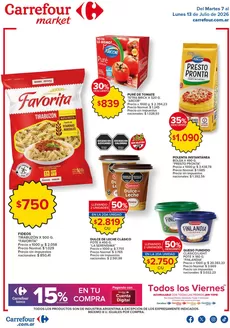 Catálogo Carrefour Market | Market Corrientes | 2026-07-07T00:00:00.000Z - 2026-07-13T00:00:00.000Z