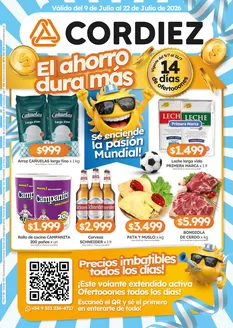 Catálogo Cordiez | Ofertas Cordiez | 2026-07-09T00:00:00.000Z - 2026-07-22T00:00:00.000Z