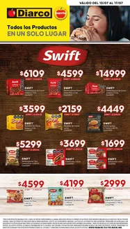 Catálogo Diarco | ESPECIAL SWIFT | 2026-07-13T00:00:00.000Z - 2026-07-17T00:00:00.000Z