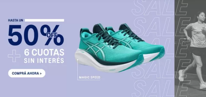 Catálogo Asics en Córdoba | Hasta 50% off | 2026-07-14T00:00:00.000Z - 2026-07-31T00:00:00.000Z