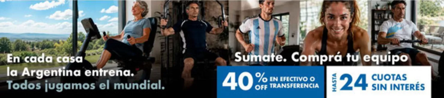 Catálogo La Casa del Fitness en Córdoba | Hasta 40% off | 2026-07-14T00:00:00.000Z - 2026-07-31T00:00:00.000Z