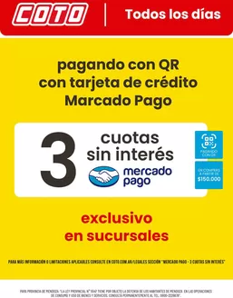 Catálogo Coto | Coto Cuotas MP | 2026-07-15T00:00:00.000Z - 2026-07-29T00:00:00.000Z