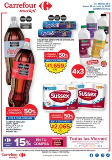 Catálogo Carrefour Market en Valentín Alsina | Market Corrientes | 2026-07-14T00:00:00.000Z - 2026-07-21T00:00:00.000Z