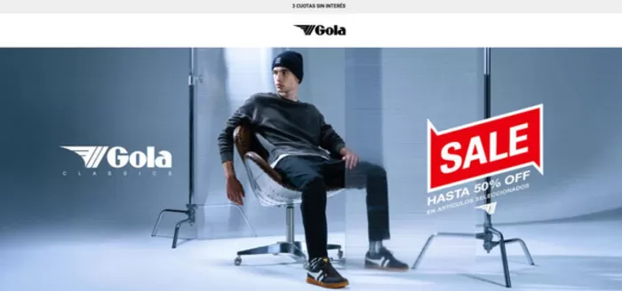 Catálogo Gola | Sale! Hasta 50% off | 2026-07-17T00:00:00.000Z - 2026-08-05T00:00:00.000Z