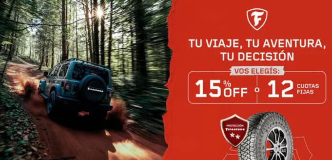 Catálogo Firestone | Promociones! | 2026-07-17T00:00:00.000Z - 2026-08-05T00:00:00.000Z