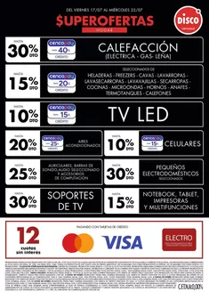 Catálogo Disco | Ofertas Electro T. Libre y más | 2026-07-16T00:00:00.000Z - 2026-07-23T00:00:00.000Z