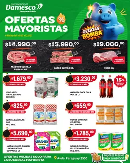 Catálogo Supermercados Damesco | Ofertas mayorista 16 al 22 07 | 2026-07-16T00:00:00.000Z - 2026-07-22T00:00:00.000Z