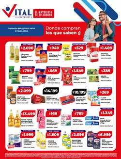 Catálogo Supermayorista Vital | Gran variedad de ofertas | 2026-07-20T00:00:00.000Z - 2026-07-26T00:00:00.000Z