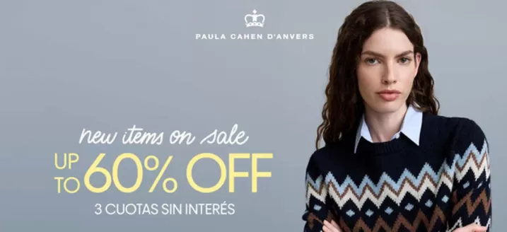 Catálogo Paula Cahen D'Anvers en Río Grande | Promocion! | 2026-07-21T00:00:00.000Z - 2026-08-12T00:00:00.000Z