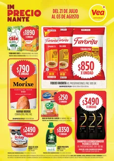 Catálogo Supermercados Vea | Volante imPRECIOnante NOA | 2026-07-21T00:00:00.000Z - 2026-08-03T00:00:00.000Z