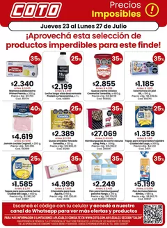 Catálogo Coto | Coto Salon Productos Motivo 1 | 2026-07-23T00:00:00.000Z - 2026-07-27T00:00:00.000Z