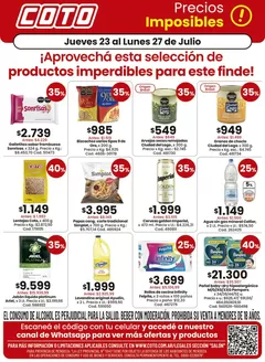 Catálogo Coto | Coto Salon Productos Motivo 2 | 2026-07-23T00:00:00.000Z - 2026-07-27T00:00:00.000Z