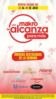 Catálogo Makro en Villa Carlos Paz | Ofertas especiales | 2026-07-23T00:00:00.000Z - 2026-07-29T00:00:00.000Z