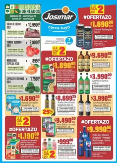 Catálogo Josimar en Villa Carlos Paz | Nuestras mejores ofertas para ti | 2026-07-24T00:00:00.000Z - 2026-07-30T00:00:00.000Z