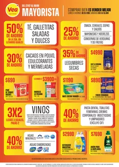 Catálogo Supermercados Vea en Ingenio Lastenía | Vea mayorista de Mendoza | 2026-07-27T00:00:00.000Z - 2026-08-08T00:00:00.000Z