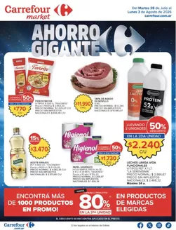 Catálogo Carrefour Market | Carrefour Market 28 Julio | 2026-07-28T00:00:00.000Z - 2026-08-04T00:00:00.000Z