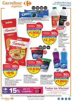 Catálogo Carrefour Express | Carrefour Express 28 Julio | 2026-07-28T00:00:00.000Z - 2026-08-04T00:00:00.000Z