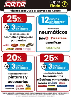 Catálogo Coto en La Punta (San Luis) | Coto Electro Motivo 4 | 2026-07-31T00:00:00.000Z - 2026-08-06T00:00:00.000Z