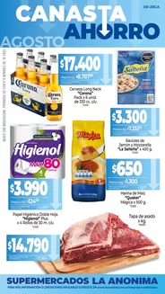 Catálogo La Anonima | Canasta Ahorro | 2026-08-01T00:00:00.000Z - 2026-08-31T00:00:00.000Z