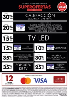 Catálogo Disco | Ofertas Electro T. Libre y más | 2026-08-06T00:00:00.000Z - 2026-08-13T00:00:00.000Z