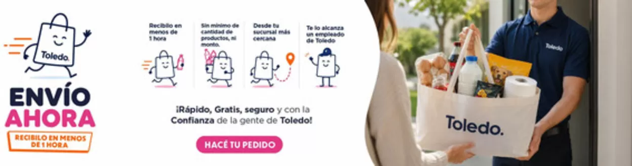 Catálogo Supermercados Toledo | Ofertas y promociones actuales | 2026-08-07T00:00:00.000Z - 2026-08-21T00:00:00.000Z