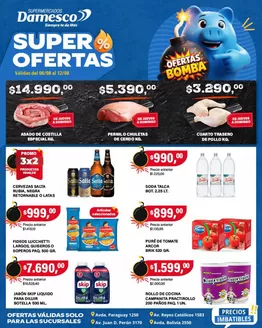 Catálogo Supermercados Damesco | OFERTAS MINORISTAS 6 al 12 08 | 2026-08-06T00:00:00.000Z - 2026-08-12T00:00:00.000Z