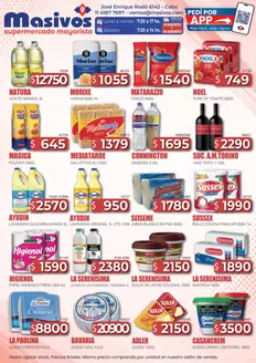 Catálogo Masivos | Ofertas | 2026-07-02T00:00:00.000Z - 2026-09-20T00:00:00.000Z