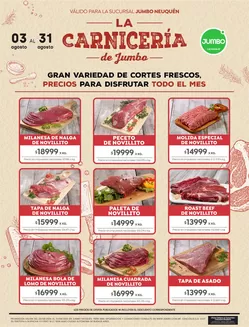 Catálogo Jumbo en Godoy Cruz | La Carnicería de Jumbo | 2026-08-07T00:00:00.000Z - 2026-08-31T00:00:00.000Z