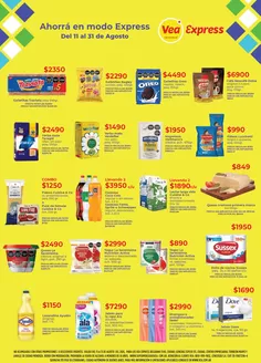Catálogo Supermercados Vea | Volante Vea Express Mendoza | 2026-08-11T00:00:00.000Z - 2026-08-31T00:00:00.000Z