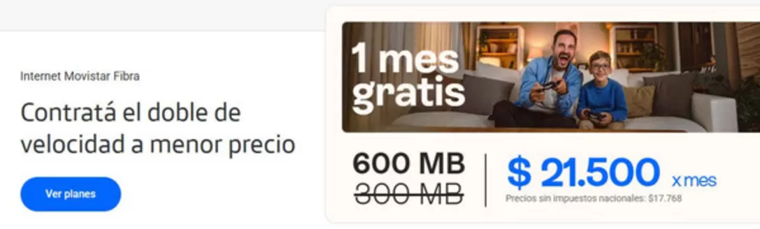 Catálogo Movistar | Promocion! 1 mes gratis | 2026-08-12T00:00:00.000Z - 2026-08-31T00:00:00.000Z