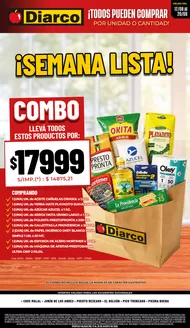 Catálogo Diarco | SEMANA LISTA | 2026-08-17T00:00:00.000Z - 2026-08-20T00:00:00.000Z