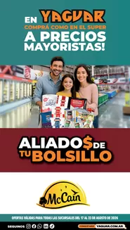 Catálogo Supermercados Yaguar en La Paternal | 1599 Aliados 1786730632 | 2026-08-17T00:00:00.000Z - 2026-08-23T00:00:00.000Z