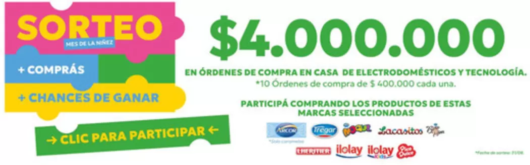 Catálogo Kilbel Supermercados | Sorteo! | 2026-08-18T00:00:00.000Z - 2026-08-31T00:00:00.000Z
