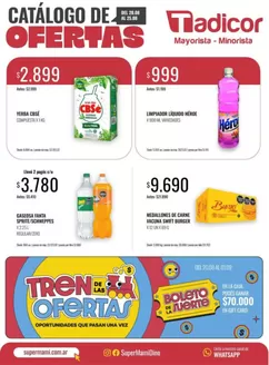 Catálogo Supermercados Tadicor | Ofertas Supermercados Tadicor | 2026-08-20T00:00:00.000Z - 2026-09-01T00:00:00.000Z
