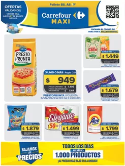 Catálogo Carrefour Maxi | OFERTAS SEMANALES | 2026-08-21T00:00:00.000Z - 2026-08-27T00:00:00.000Z