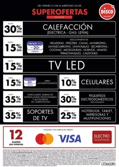 Catálogo Disco | Ofertas Electro T. Libre y más | 2026-08-20T00:00:00.000Z - 2026-08-27T00:00:00.000Z