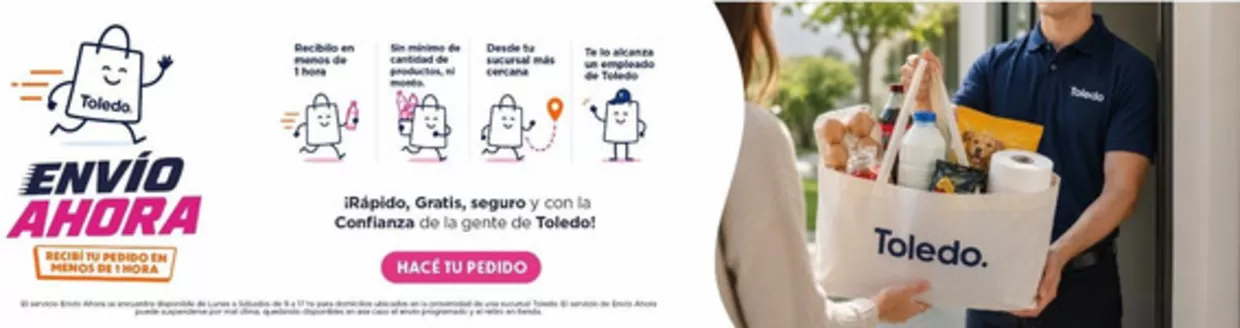 Catálogo Supermercados Toledo | Ofertas principales para todos los clientes | 2026-08-21T00:00:00.000Z - 2026-09-04T00:00:00.000Z
