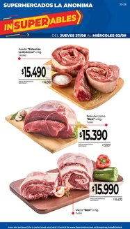 Catálogo La Anonima en Venado Tuerto | Frescos | 2026-08-27T00:00:00.000Z - 2026-09-02T00:00:00.000Z