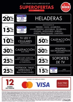 Catálogo Disco | Ofertas Electro T. Libre y más | 2026-08-27T00:00:00.000Z - 2026-09-03T00:00:00.000Z