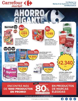 Catálogo Carrefour Market | Carrefour Market 01 Septiembre | 2026-09-01T00:00:00.000Z - 2026-09-09T00:00:00.000Z