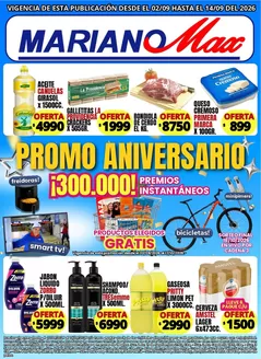 Catálogo Supermercados Mariano Max | Ofertas Supermercados Mariano Max | 2026-09-02T00:00:00.000Z - 2026-10-17T00:00:00.000Z