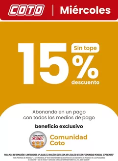 Catálogo Coto | Coto Comunidad Septiembre | 2026-09-01T00:00:00.000Z - 2026-09-30T00:00:00.000Z