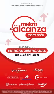 Catálogo Makro | Ofertas especiales | 2026-09-03T00:00:00.000Z - 2026-09-09T00:00:00.000Z