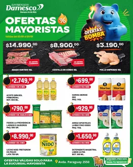 Catálogo Supermercados Damesco | OFERTAS MAYORISTAS 3 al 9 09 | 2026-09-03T00:00:00.000Z - 2026-09-09T00:00:00.000Z
