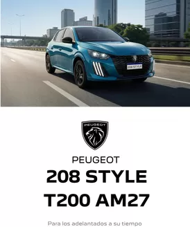 Catálogo Peugeot en Avellaneda (Buenos Aires) | Peugeot Nuevo 208 style | 2026-09-05T00:00:00.000Z - 2026-09-19T00:00:00.000Z