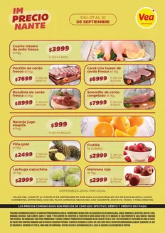 Catálogo Supermercados Vea | Volante Semanal BA y Nea | 2026-09-07T00:00:00.000Z - 2026-09-10T00:00:00.000Z