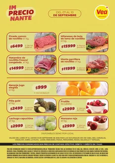 Catálogo Supermercados Vea | Volante Semanal Amba Lejania | 2026-09-07T00:00:00.000Z - 2026-09-10T00:00:00.000Z