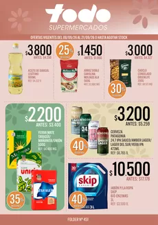 Catálogo Supermercados Todo | FOLDER TODO 451 | 2026-09-08T00:00:00.000Z - 2026-09-21T00:00:00.000Z